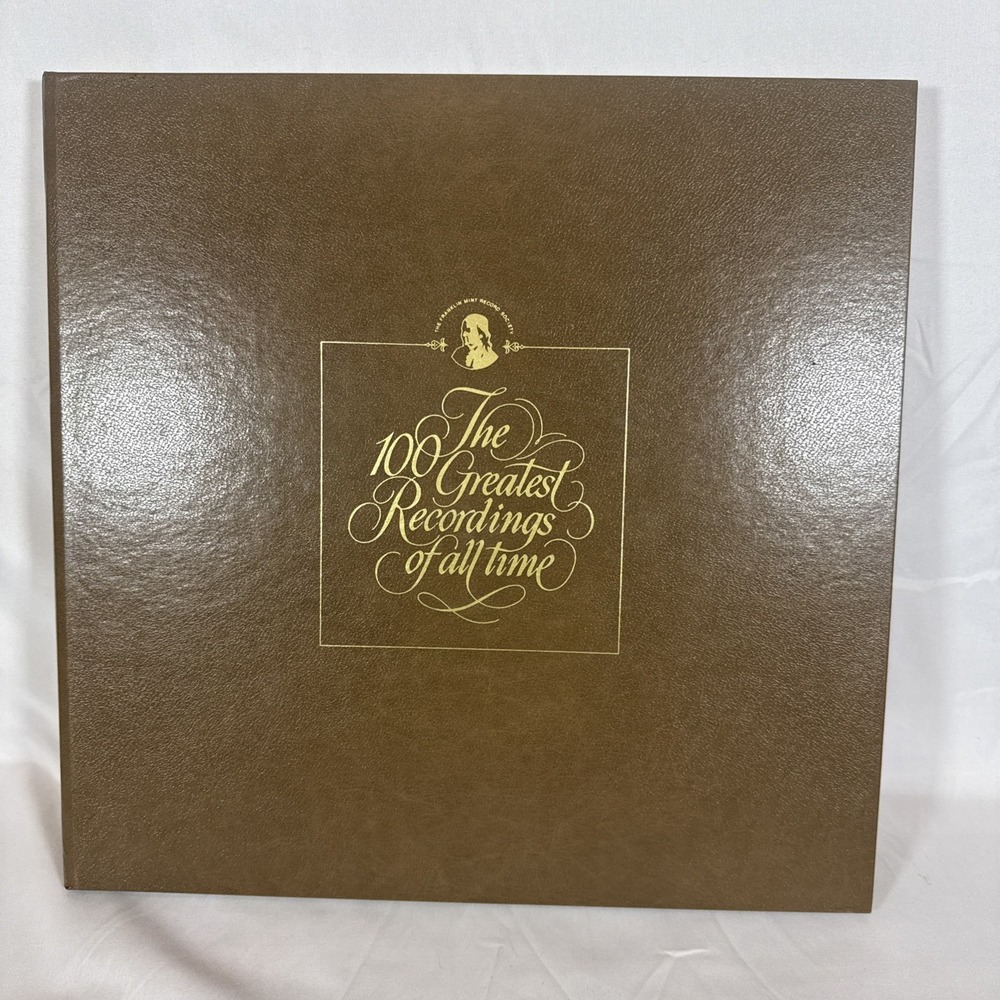 Franklin Mint 100 Greatest Recordings Copland Bernstein Appalachian Spring Vinyl